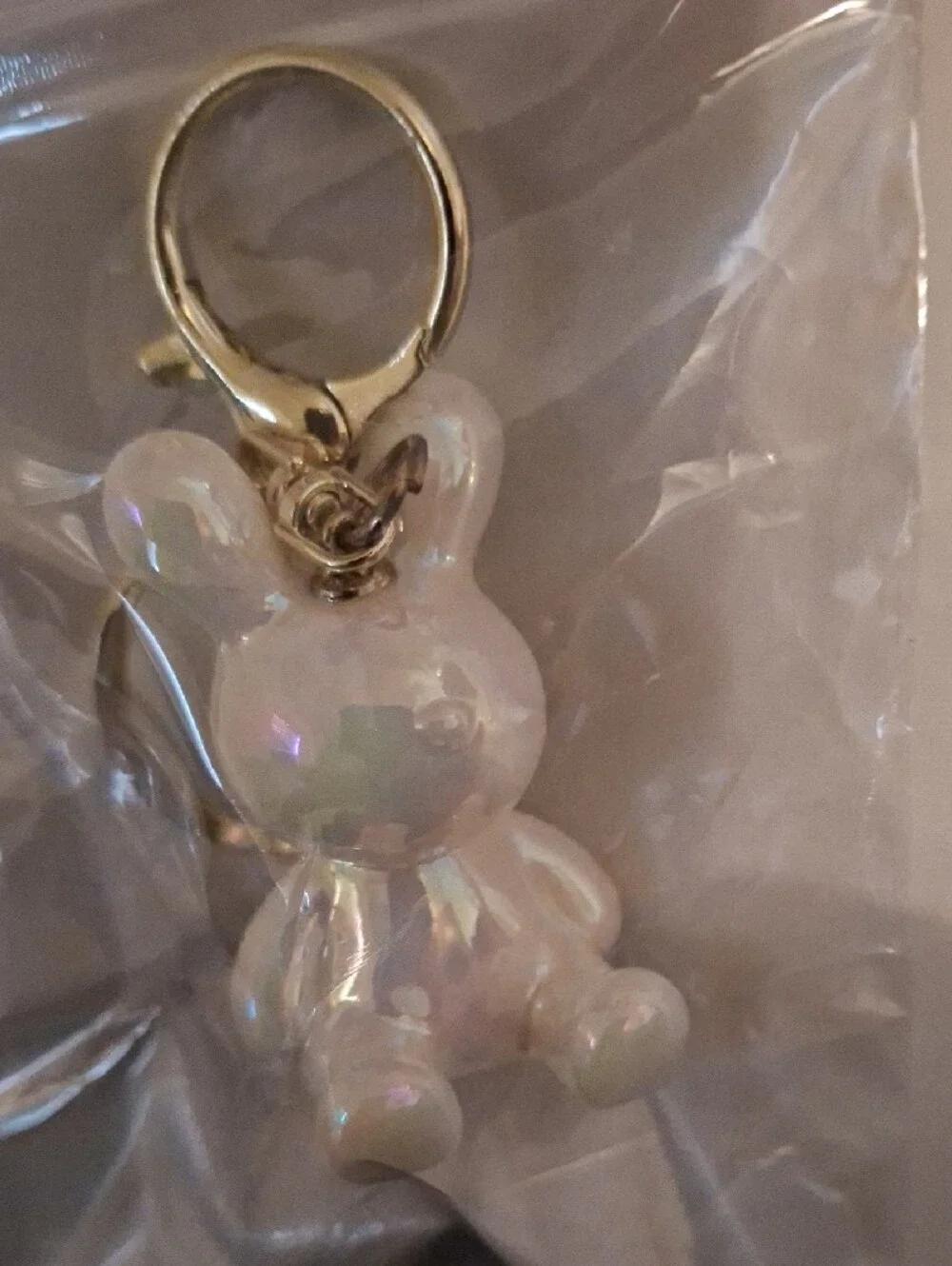 pets charms bunny keychain easy